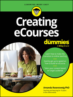 cover image of Creating eCourses For Dummies